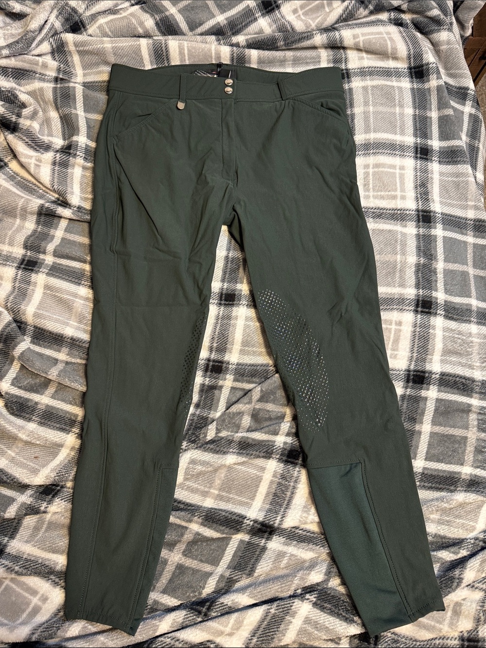 Horze Hunter Green Breeches